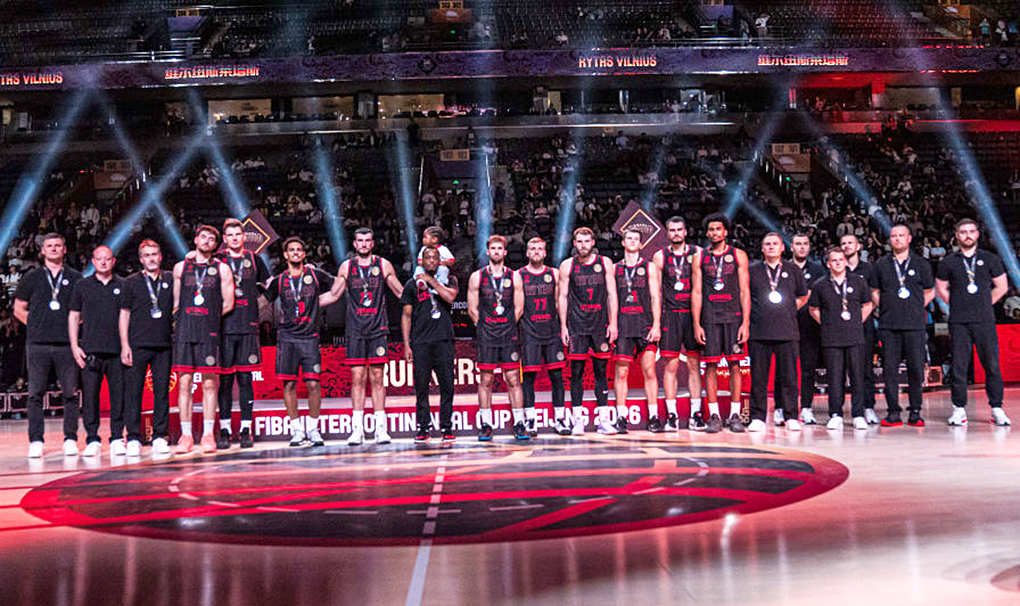 FIBA tarpkontinentinės taurės turnyre „Rytas" užėmė 2 vietą. (FIBA nuotr.)